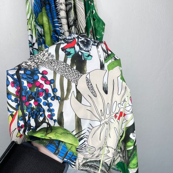 NWT Swiminista Christian Lacroix Carefree Tropical Jardin Swim Coverup Dress - Picture 9 of 13